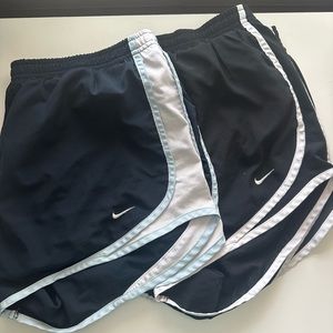 2 pairs Nike Running shorts